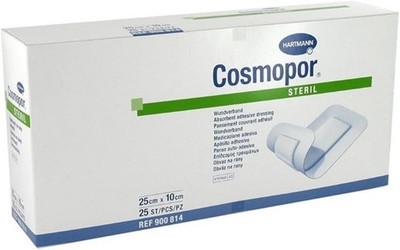 Cosmopor E lange sterile Klebepads 25 cm x 10 cm - 25er Pack