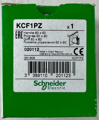 Schneider Electric KCF1PZ TeSys Vario Red Rotary Handle 60×60mm New in Box