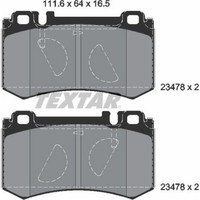 Textar 2347801 Bremsbelagsatz FüR Mercedes Benz S Klasse E Sl Cls Slr R230 W220