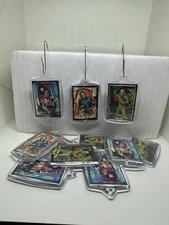 Universal Monsters Custom Retro Tribute Creature Wolfman Mummy Xmas Ornaments 12