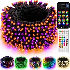 66FT 200 LED Smart Color Changing String Lights for Christmas Halloween Decor