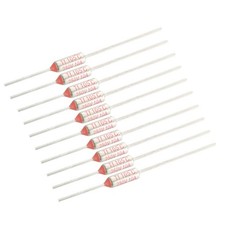 250V 10A 105  Celsius Circuit Cut Off Temperature Thermal Fuse 10 Pcs