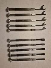 Mini Precision Wrench & Nut Driver Set, 10 Pieces