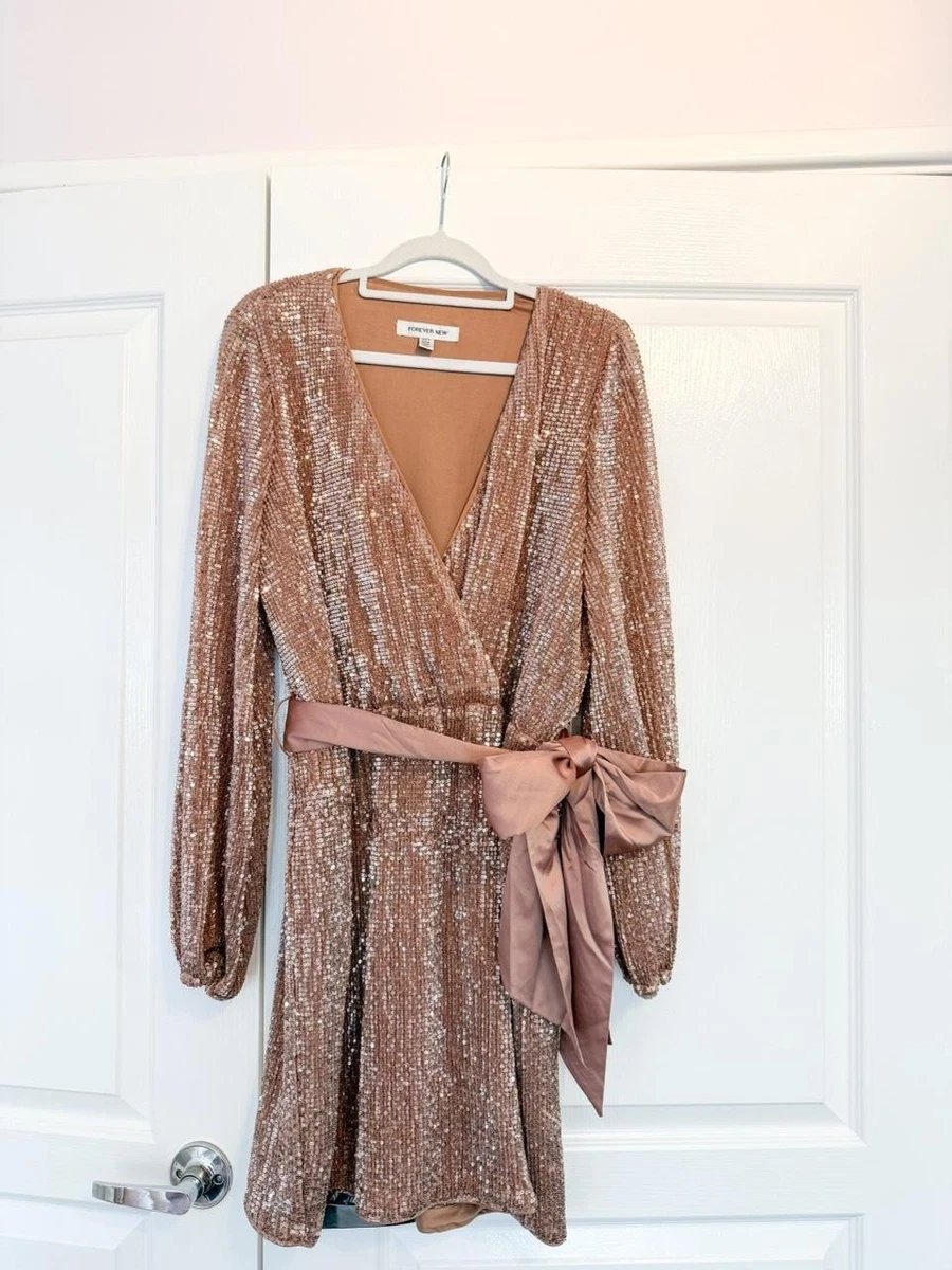 forever new rose gold dress Women's Sequin for sale | Shop with Afterpay Luxury wedding dresses for castles