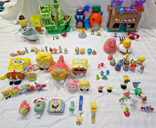 SpongeBob SquarePants Playsets Figures LOT Large 91 Total Items