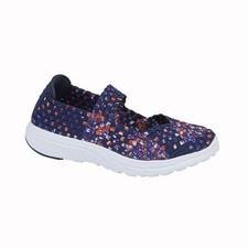 Image of Dek Womens/Ladies Elasticated Interlaced Bar Shoes  DF1333