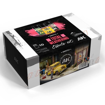 AK Interactive - Total Weathering Effects Set (AK9751)