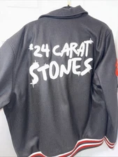 Rolling Stones Hackney Diamonds 2024 Limited Varsity Jacket /500 Large IN HAND