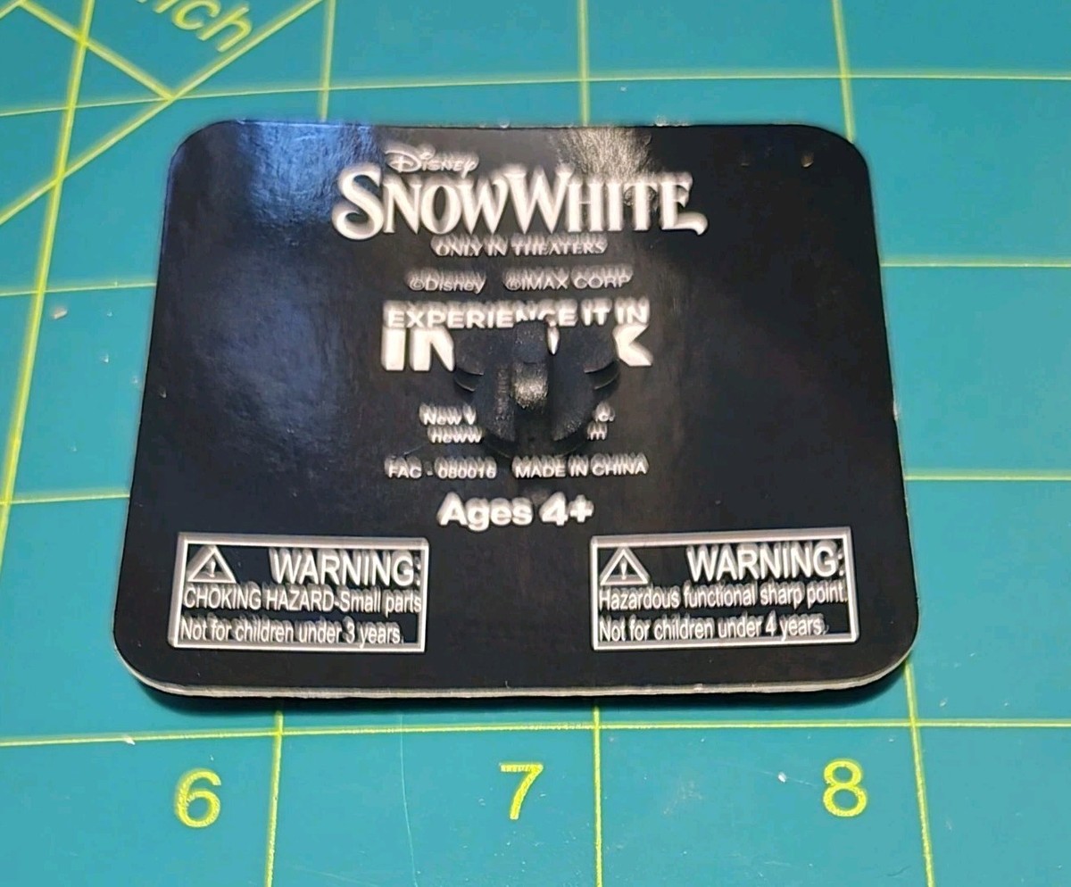 IMAX Snow White (2025) Opened Package 