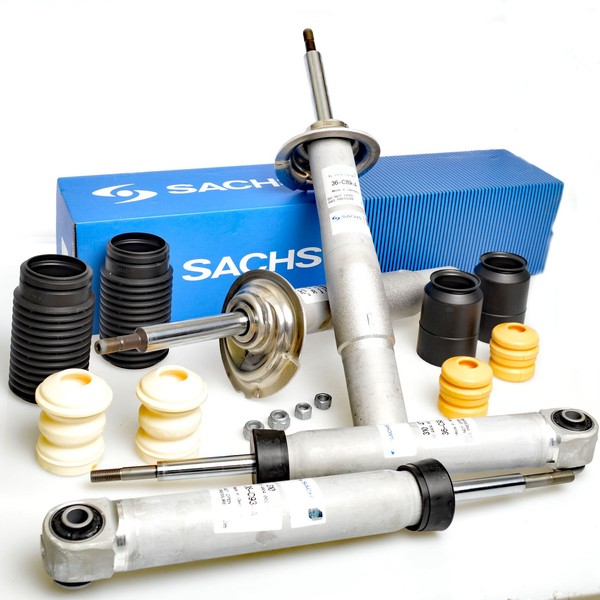4X Sachs StoßDäMpfer + Service-Kit Vorne Hinten FüR BMW 5Er E60-image