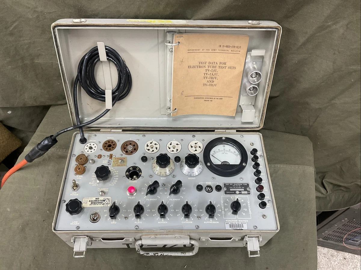 Tv 7 Tube Tester for sale | eBay