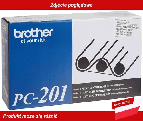 PC201 Brother IntelliFax 1170 Film Cartridge Czarny