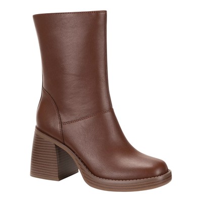 Sun + Stone Women's Aleenn Dress Booties Brown Size 8