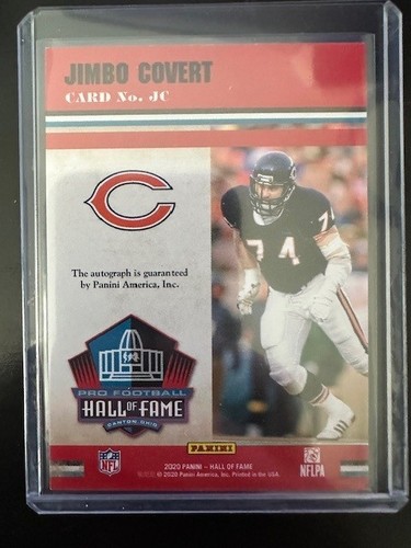 2025 Panini The National Jimbo Covert Class Of 2020 Hall Of Fame Autograph 4/50 - Picture 2 of 2