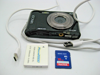 Konica Minolta MND20 16x Digital Zoom 44 MP/2.7K Ultra HD Digital Camera