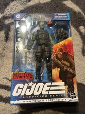 Hasbro G.I. Joe Classified  10 Wayne Beach Head Sneeden Cobra Island