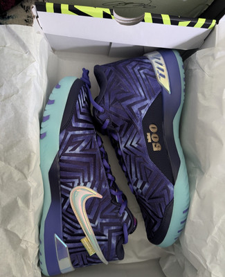 Nike LeBron NXXT Genisus QS Monopoly Persian Violet Mint Mesh Sneaker