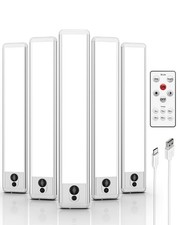 Under Cabinet Kitchen Lights 5 Pack of 5700K Dimmable Wireless Motion Sensor
