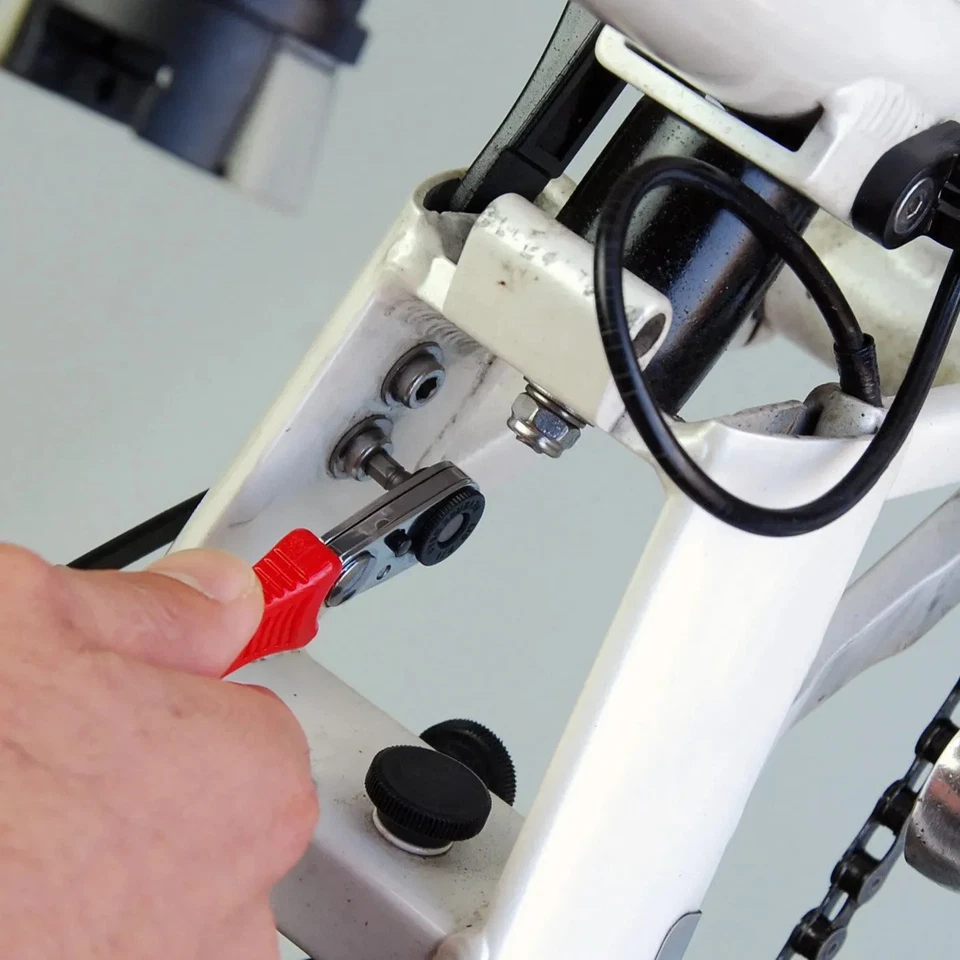 NEW ANEX Ratchet Driver Compact Bit 52 Straight Type 10-Piece Set No.525-10B - Image 2 of 4