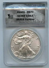 2020-W American Silver Eagle 1 OZ - ANACS MS70