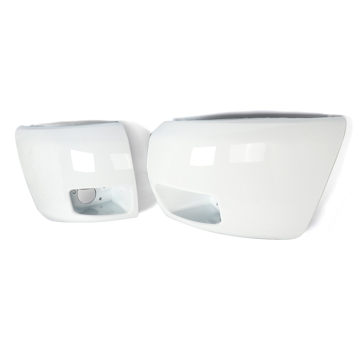 Front Bumper End Cap For 2007-2013 Chevrolet Silverado 1500 Summit White