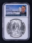 Photo of a 1986 American Silver Eagle from an eBay listing that sold on Jul 20, 2026