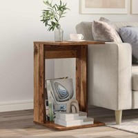 Beistelltisch Altholz 40 X 38 X 62,5 Cm Holzwerkstoff