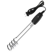 RO6G 10" 1000W-110V Water Heater Portable Electric Immersion Element Boiler T...