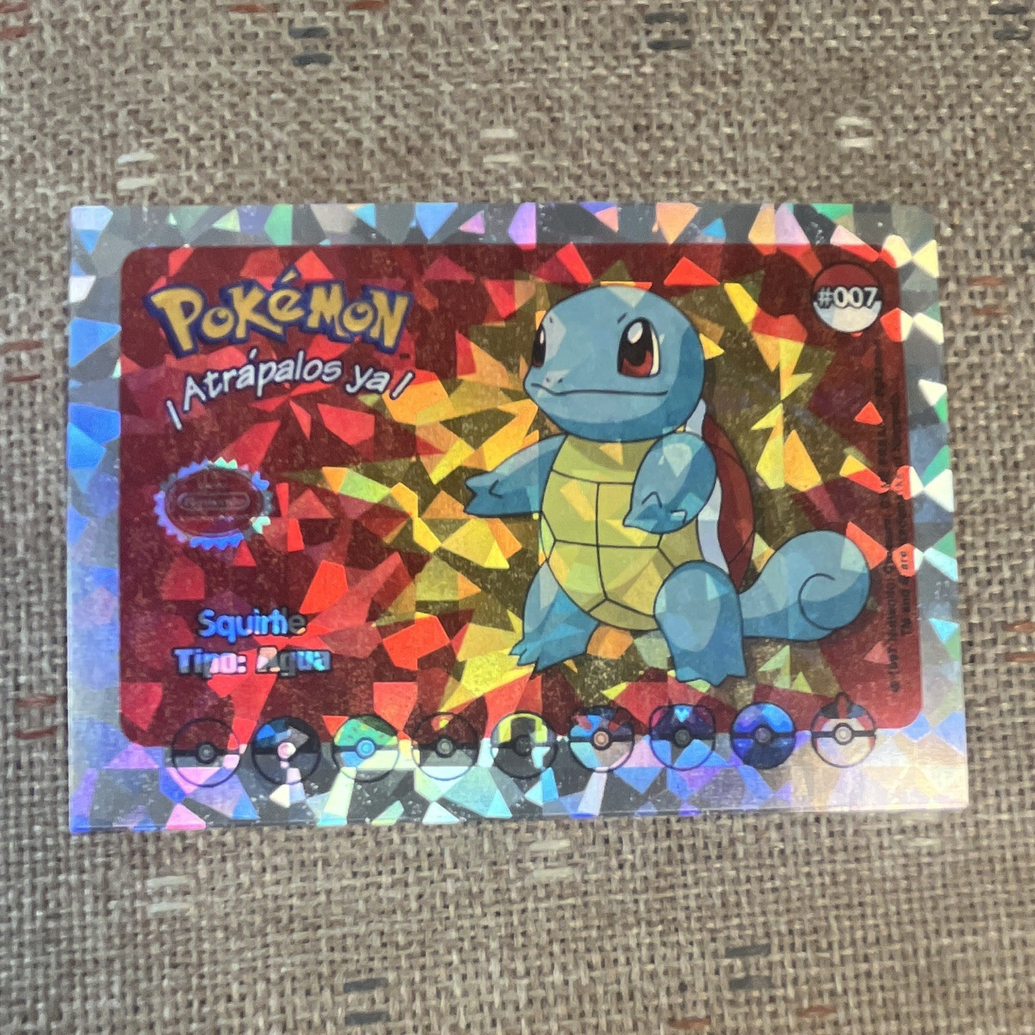 Squirtle #7 - Cracked Ice - Who's That Pokemon 2025 - Pokemon Card NM