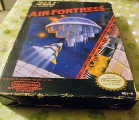 Air Fortress Nintendo NES 1989 Box Manual Game Cartridge