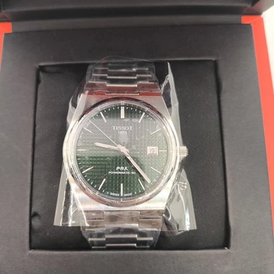 Tissot PRX powermatic 80 40mm grünes Zifferblatt Herrenuhr – T137.407.11.091.00 - Bild 1 von 3