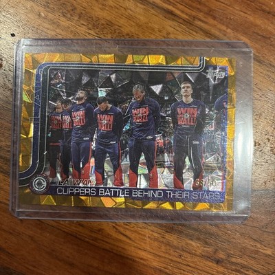 2025-26 Topps - LA WAY Clippers Battle Behind Their Stars Gold Diamante Gold /50