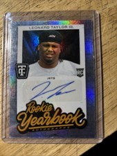 2024 Totally Certified #RYA-LTR Leonard Taylor III Rookie Yearbook Autographs
