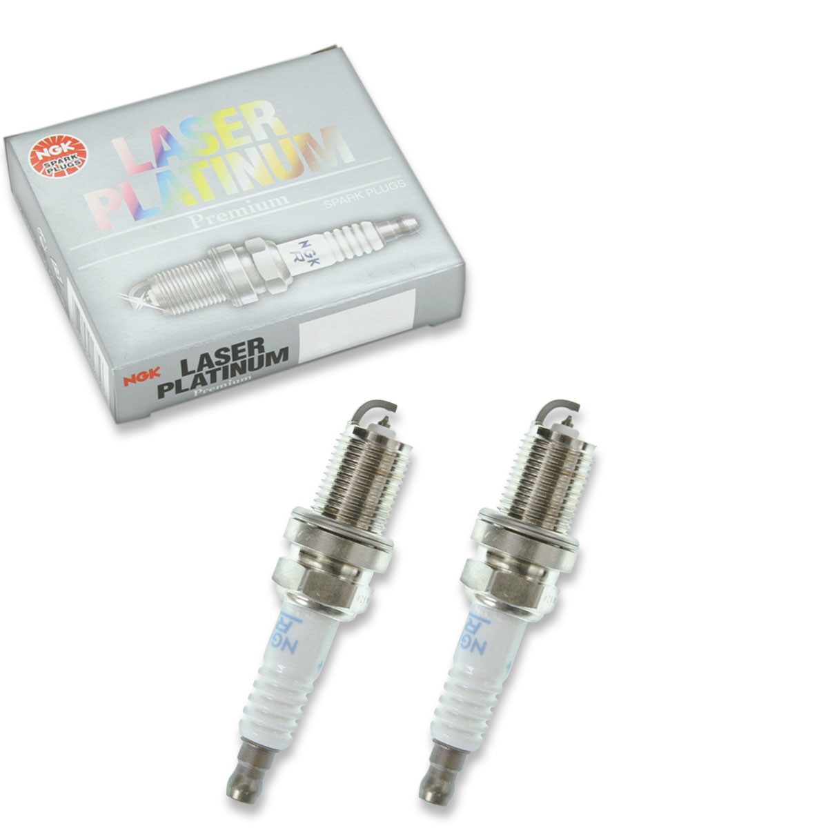 2 pc NGK 93580 PFR7N8DS Laser Platinum Spark Plugs for 98079-5787T zg