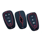 Shockproof, Tough Sturdy Precise - cut Silicone Key Cover for Chevy Car Key USA