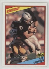 1984 Topps Instant Replay Todd Christensen #106 1k3