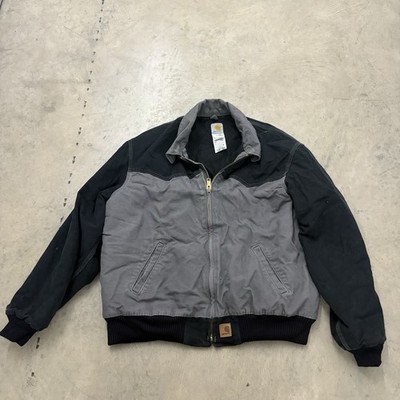 Vintage Y2K Carhartt Santa Fe Jacket Western J312 GRV Sz XXL 2