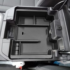 Full Size Center Console Organizer Tray Compatible with 2019-2022 Chevy Silve...