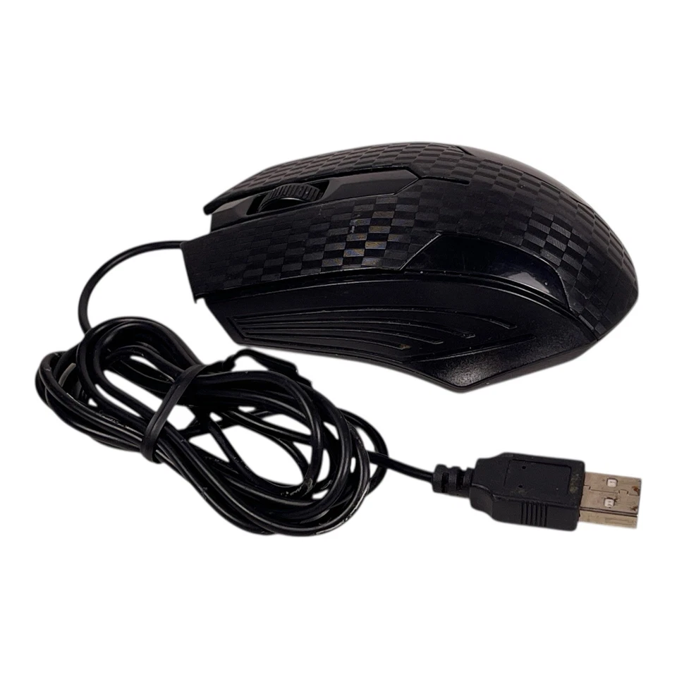 iMicro MO-159U Wired USB Optical Ergonomic Scrolling Computer Mouse - Image 3 of 4
