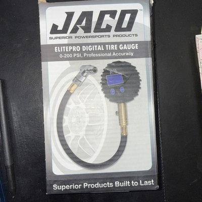 #ad #ad JACO ElitePro Digital Tire Pressure Gauge Professional Accuracy 200 PSI $25.00