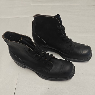 #ad #ad ORIGINAL BRITISH AUSTRALIAN MILITARY LEATHER COMBAT BOOTS $49.95