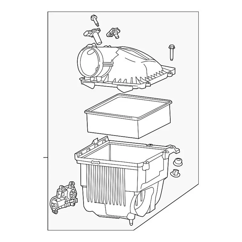 For Ram 2500 2015-2018 Mopar 68137142AC Air Cleaner Assembly — 第 2/3 张图片