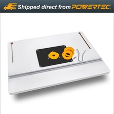 Tavolo router da banco 24" x 32" con piastra di inserimento per Bosch, Dewalt, Makita, ecc
