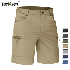 Mens Hiking Cargo Shorts 10" Quick Dry 5 Pockets Lightweight Fishing Golf Shorts