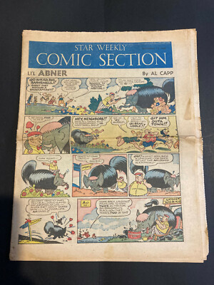 COMIC VINTAGE STAR WEEKLY TORONTO SECTION LIFT-OUT NOV 1960 20 PAGES