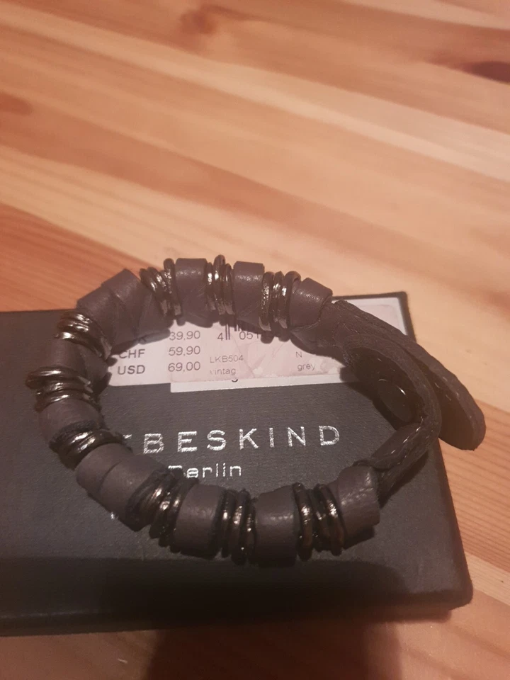 Liebeskind Berlin Schmuck Armband  Leder NEU OVP Top Geschenk  Weihnachten  - Bild 3 von 3