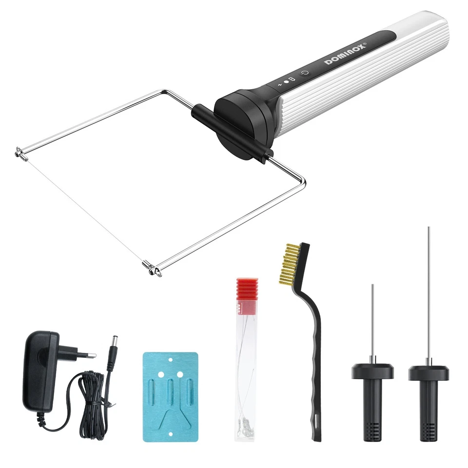 DOMINOX 3-In-1 Elektrischer Styroporschneider, 100-240V/15W Heißdrahtschneider