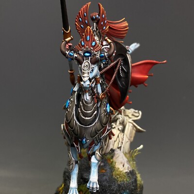 Lyrior Uthralle Warden of Ymetrica Warhammer AOS Painted Lumineth