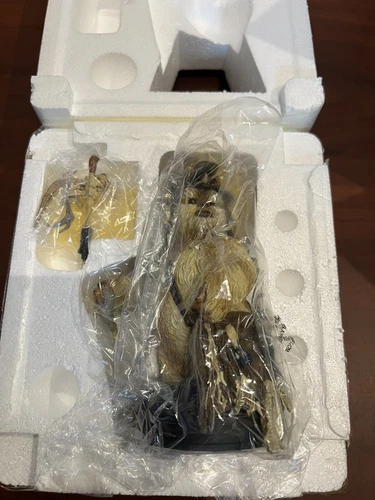 Star Wars Logray Ewok Medicine Man Collectible Mini Bust Gentle Giant LTD