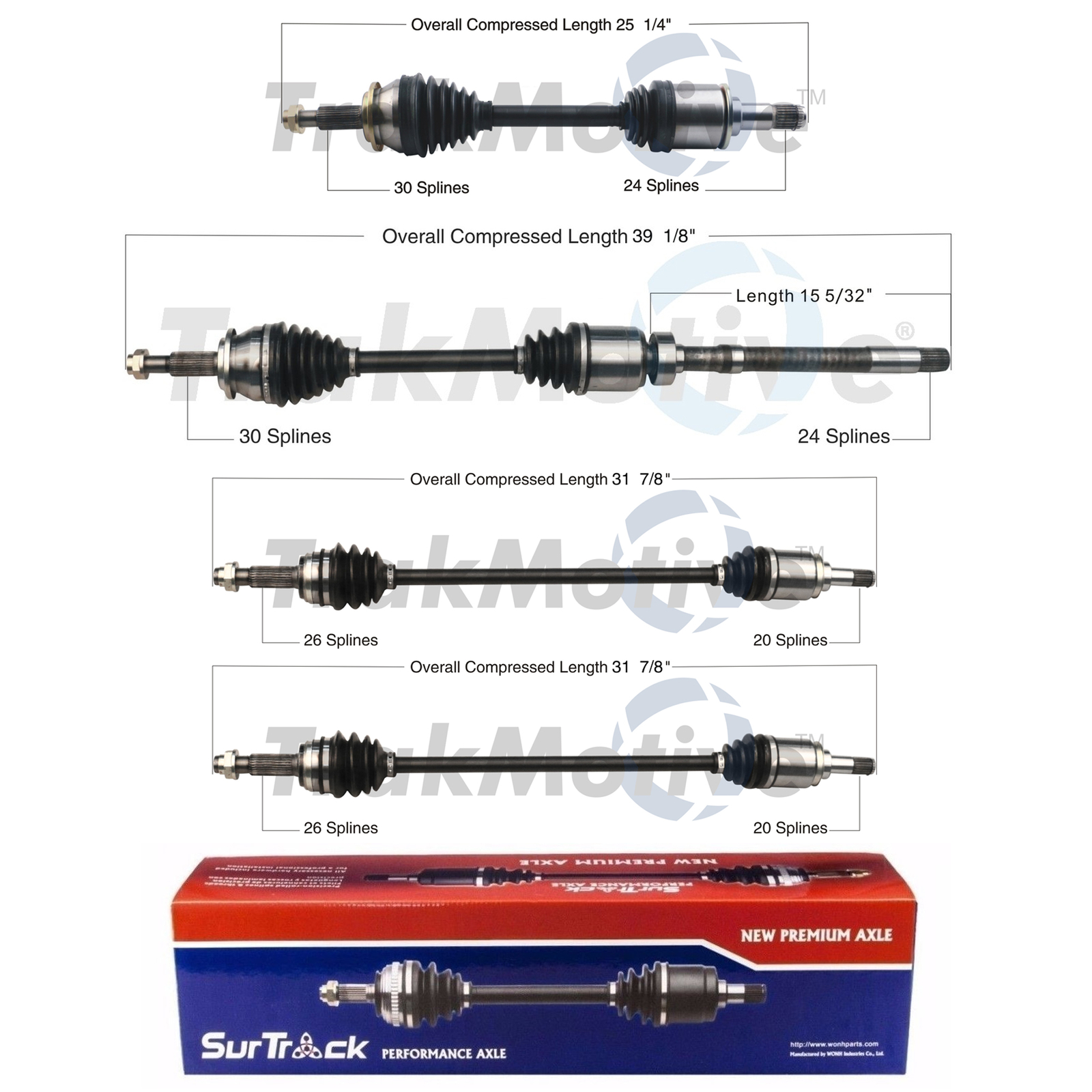 Cardan Avant Droit Cv Axle A-Premium Shaft - Front Right Passenger Side For Toyota  Rav4 2006 2012 Fwd 798917 FWD Axle Shaft